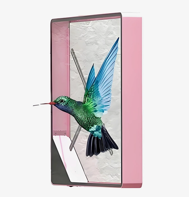 3d hologram advertising display led fan